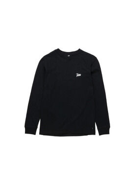 Patta Basic Longsleeve Black • L